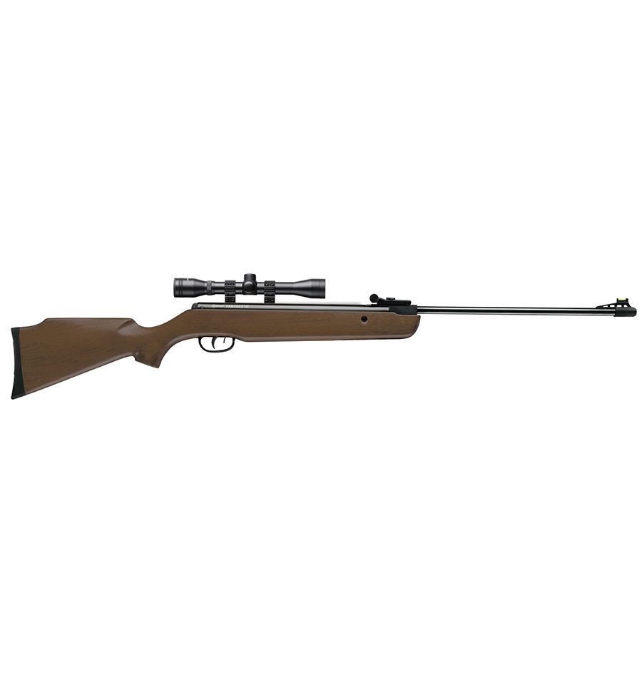 Crosman Vantage (Wood) Nitro Piston Powered Break Barrel Air Rifle with 4x32 Scope