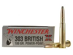 WINCHESTER 303 BRITISH 180GR POWER POINT-High Falls Outfitters