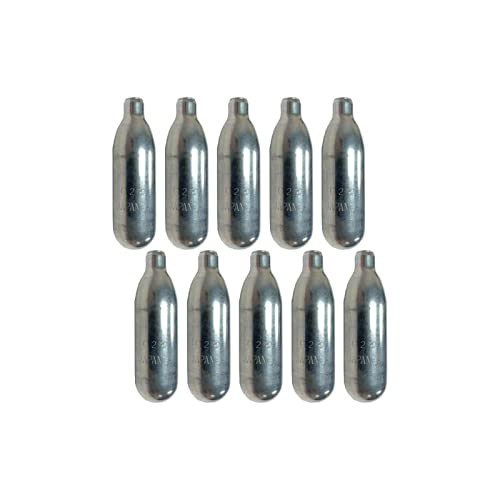Byrna 8 Gram CO2 Cartridges 10 Per Pack Stainless Steel