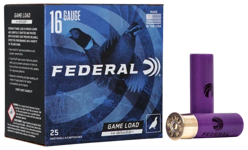 Federal Game-Shok 16 Gauge 2-3/4" 1-1/8 Oz. #4