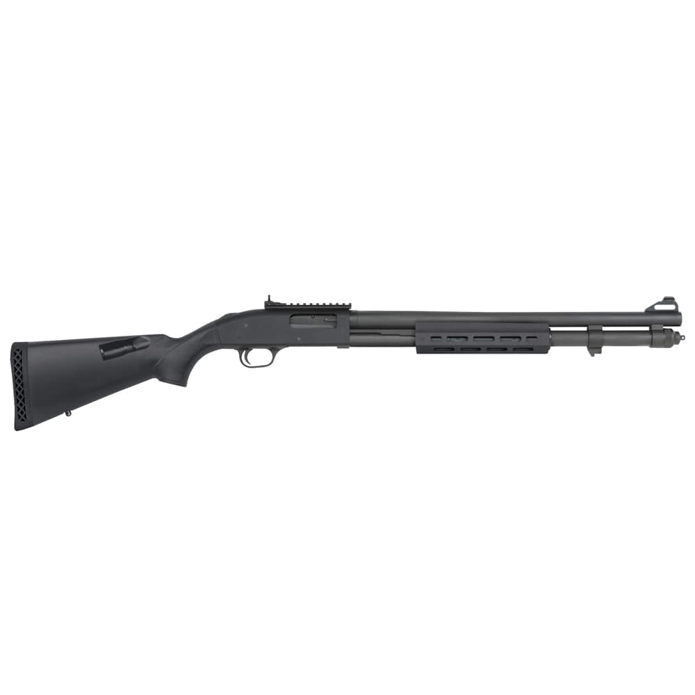 Mossberg 590A1 12 Gauge 20" Cylinder / M-LOK Forend Parkerized / Synthetic 4 Shell Holde