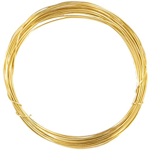 Allen Hunting Snare Wire, 20' L, 20-Gauge, Brass