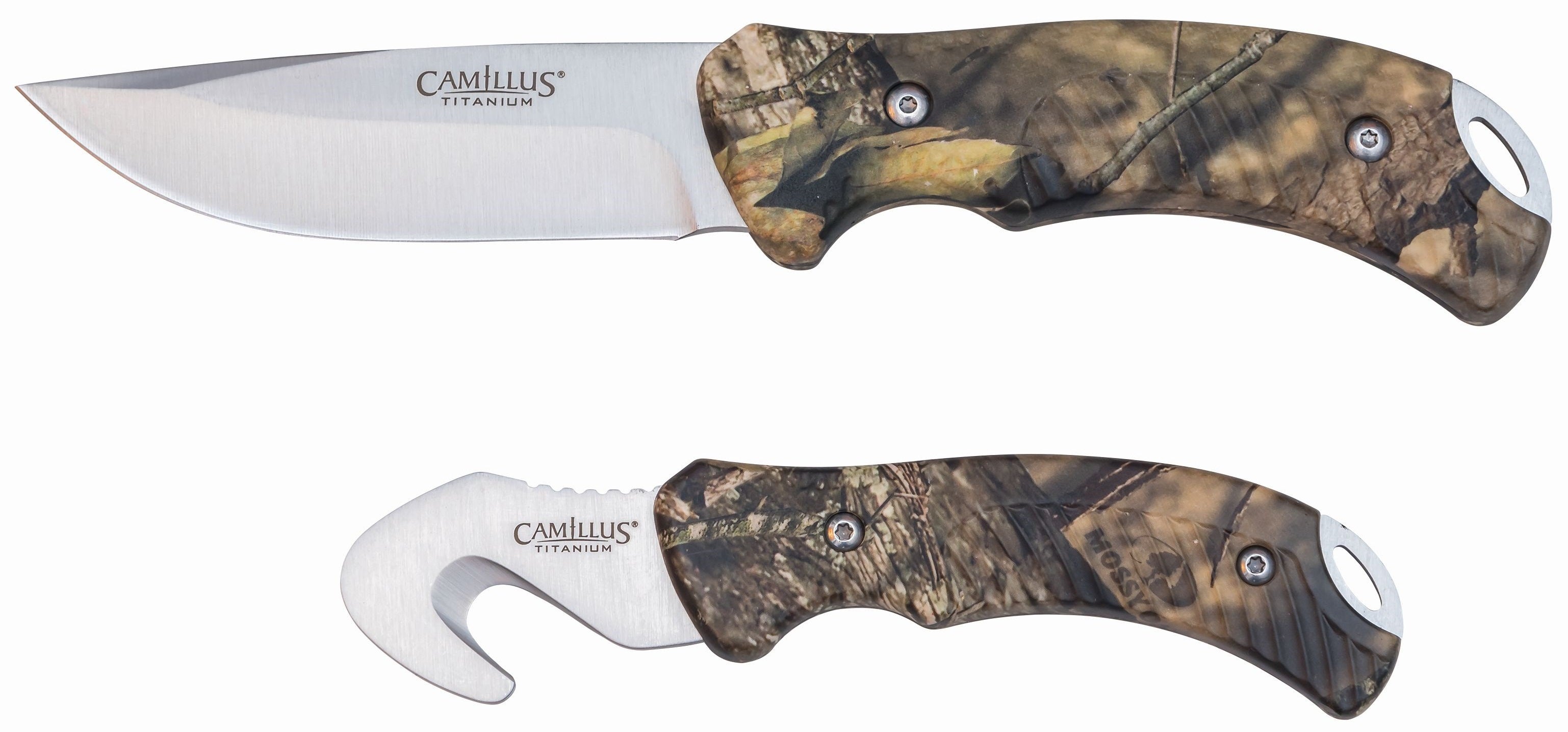 Camillus CAM-19425 2 Piece Hunters Set, 6" Gut Hook & 9" Drop Point Set