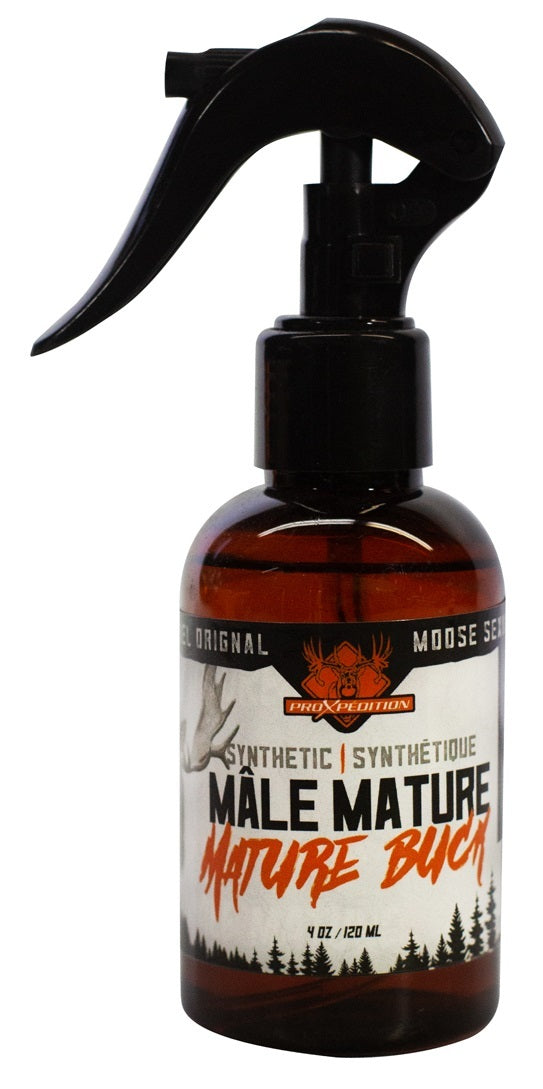 ProXpedition DE-MD4 Synthetic Deer Lure, Mature Buck, 120ml Spray Bottle