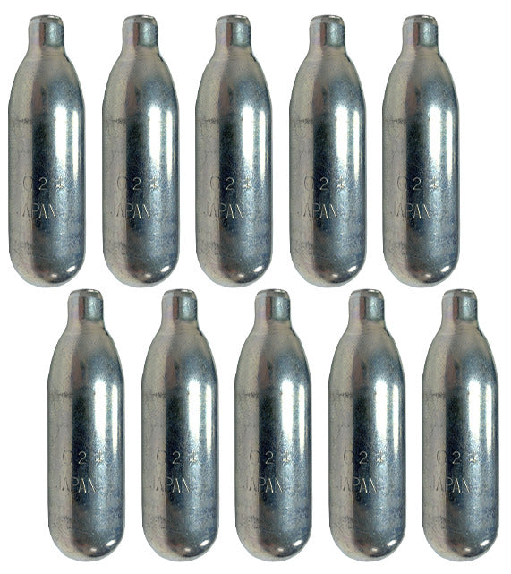 Byrna 8 Gram CO2 Cartridges 10 Per Pack Stainless Steel