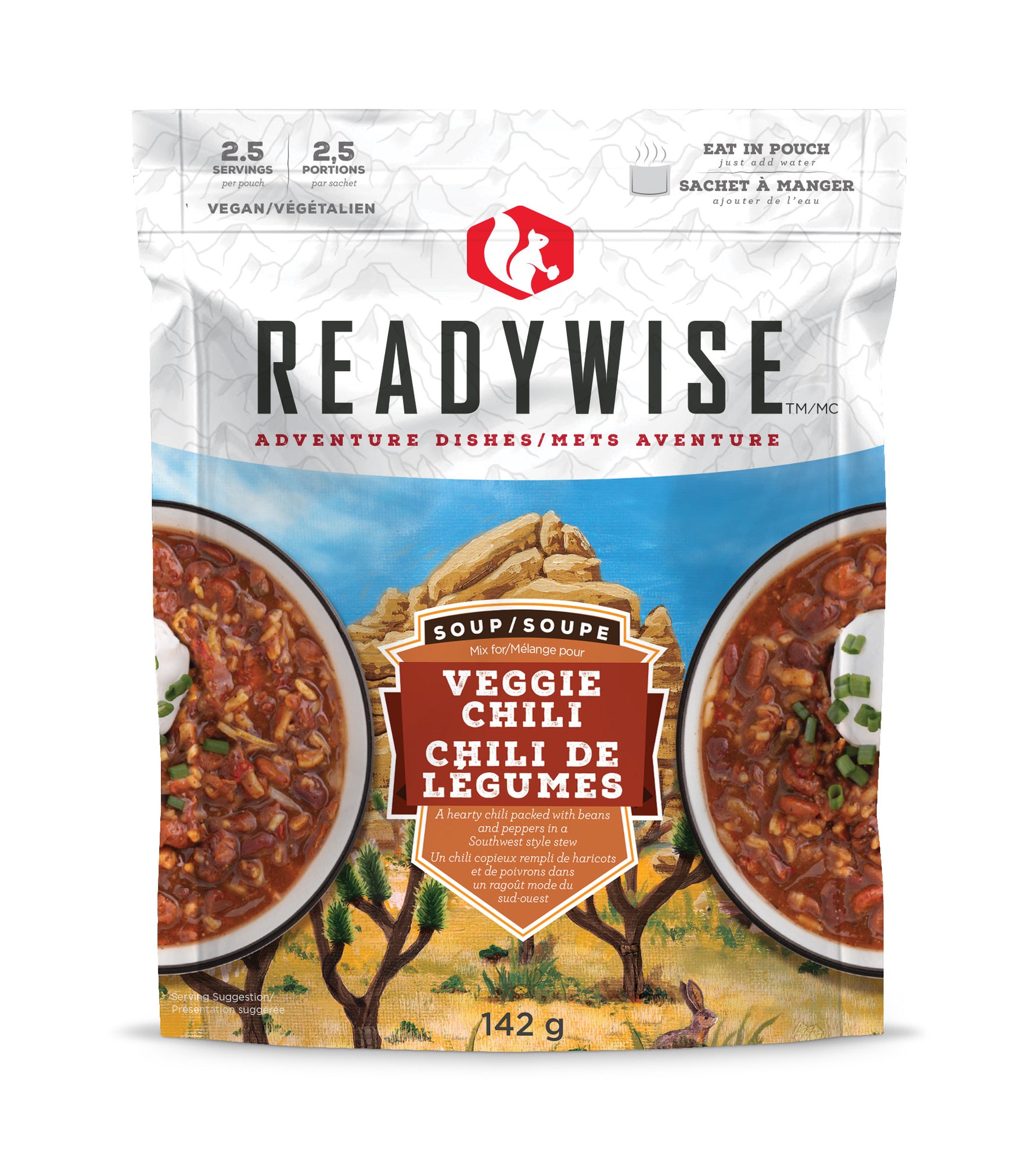Ready Wise Foods 80-116 Cheesy Potato Soup - Vegan