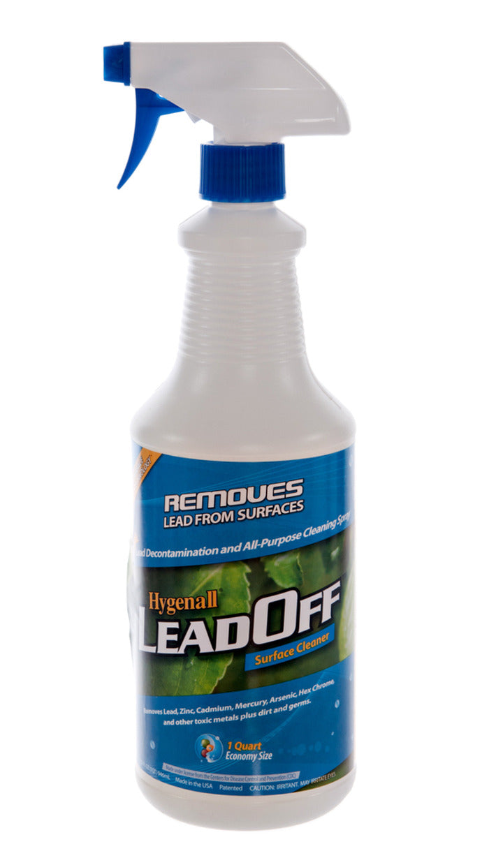 Hygenall Leadoff Surface Cleaner, 12 1 Quart Spray Bottles