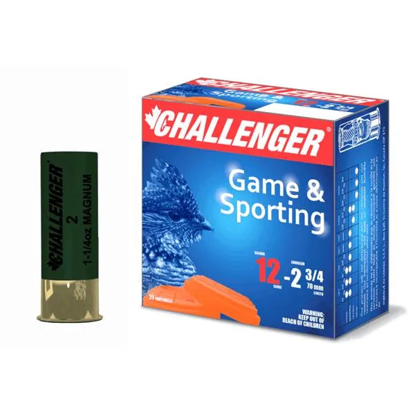 Challenger Magnum Lead 12 Gauge 2-3/4 in 1-1/4 oz