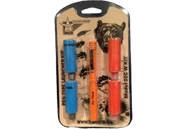 TruFlare PEN LAUNCHER KIT WITH 2 WHISTLE & 2 BEAR BANGERS