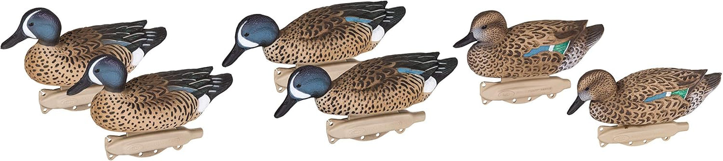 Flambeau Storm Front 2 Blue-Winged Teal Decoys - 6-Pack