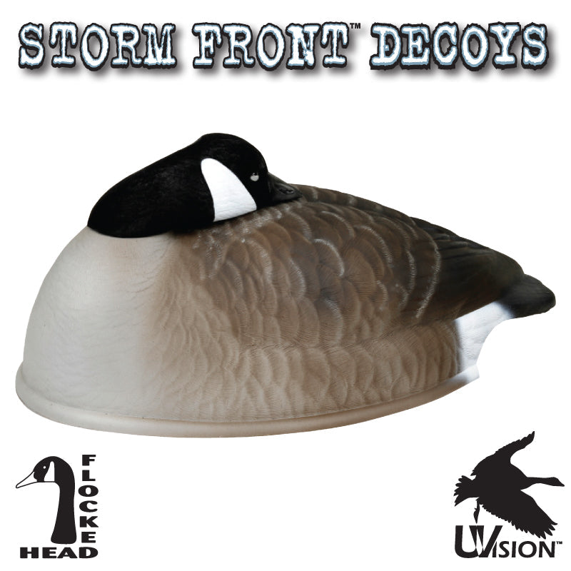 Flambeau Storm Front Flocked Head Canada Goose Sleeper Shells - 12-Pack