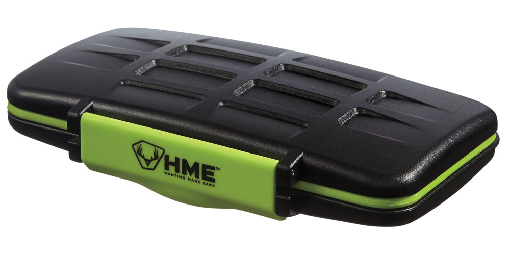 Hunting Made Easy (HME) Stealth Cam HME SD Card Holder in Black/Green