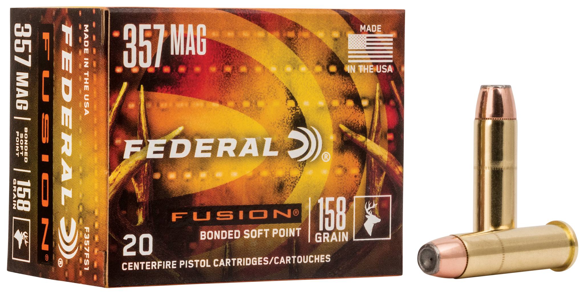 Federal Fusion 357 Mag 158gr product image