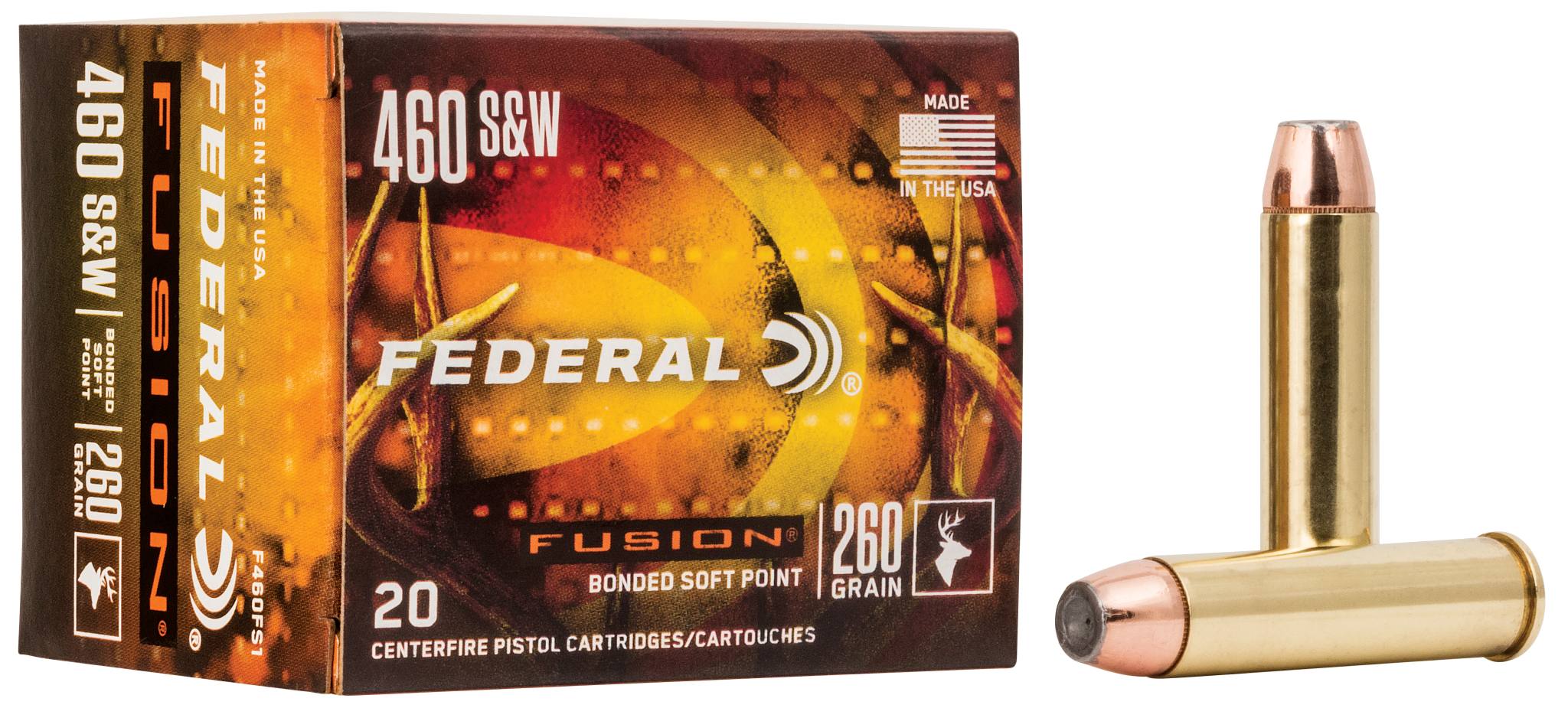 Federal Fusion 460 S&W 260gr product image