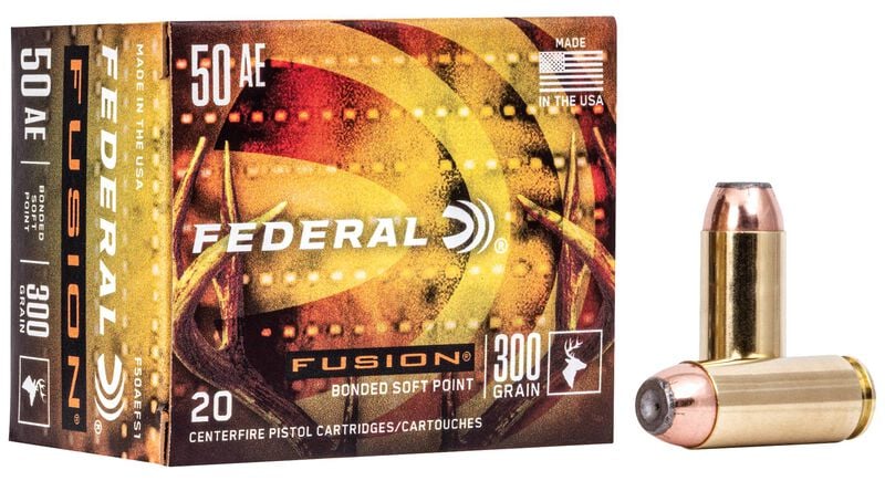 Federal Fusion 50 Ae 300GR Ammo