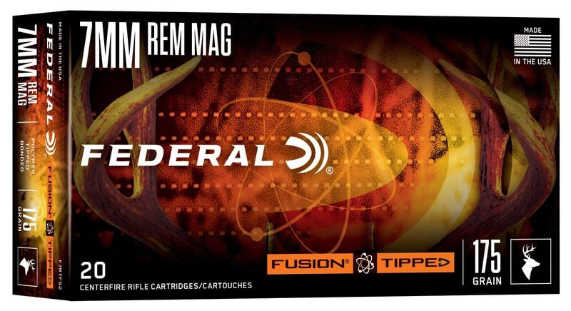 Federal Fusion 7mm Rem Mag 175gr Tipped