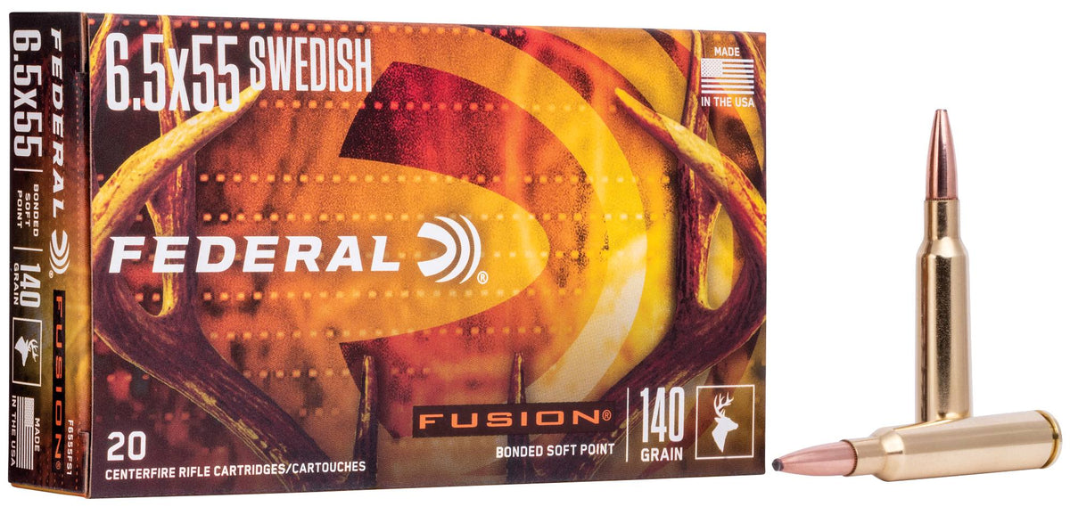 Federal Fusion 6.5x55 Swedish 140gr product image