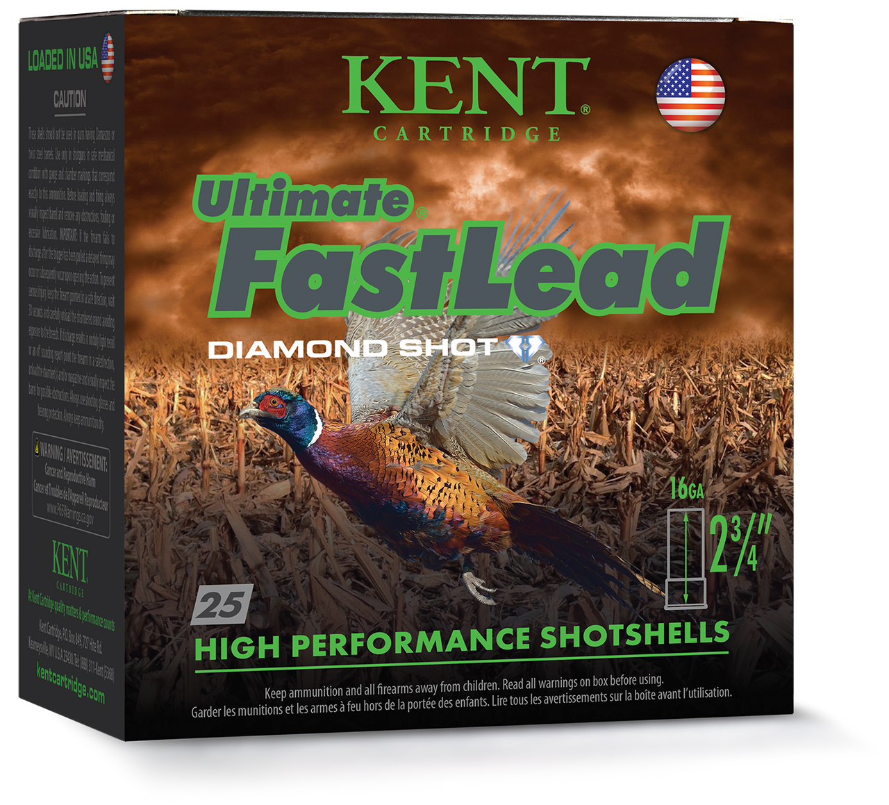 Kent Ultimate FastLead 16 Gauge shotshell ammunition