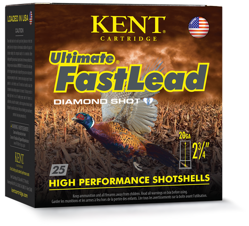 Kent Ultimate FastLead 20 Gauge shotshell ammunition