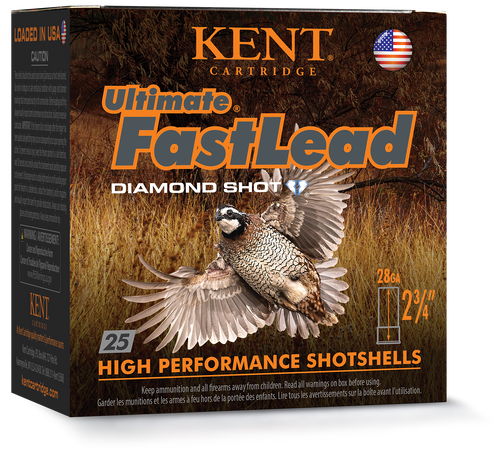 Kent Ultimate FastLead 28 Gauge shotshell ammunition