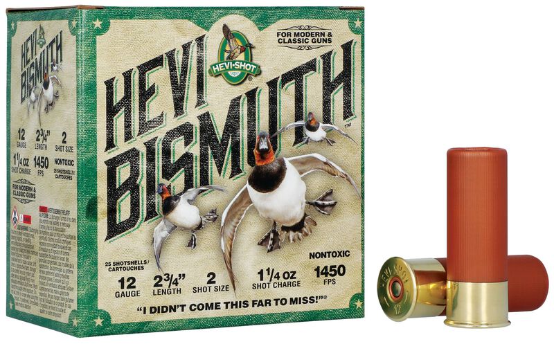 HEVI-Bismuth Waterfowl 12 Gauge 2-3/4" 1-1/4 oz #2 - Hevi-Shot product image
