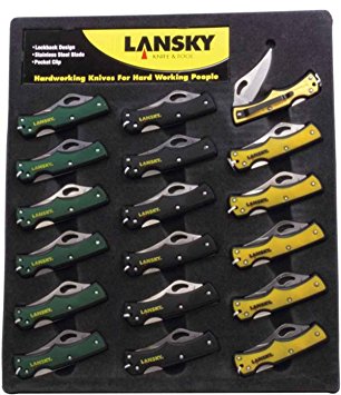 LANSKY" SLICK RICO " SMALL LOCKBACK FOLDING KNIVES