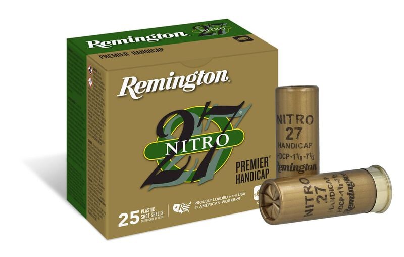 Remington Nitro 27 Target Load 12GA 2.75" Handicap 1 1/8OZ #7.5 – 20222