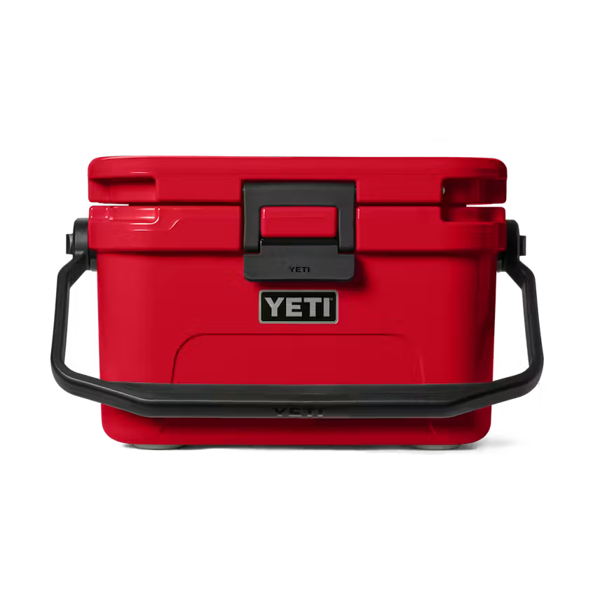 YETI Roadie 8 Hard Cooler Rescue Red