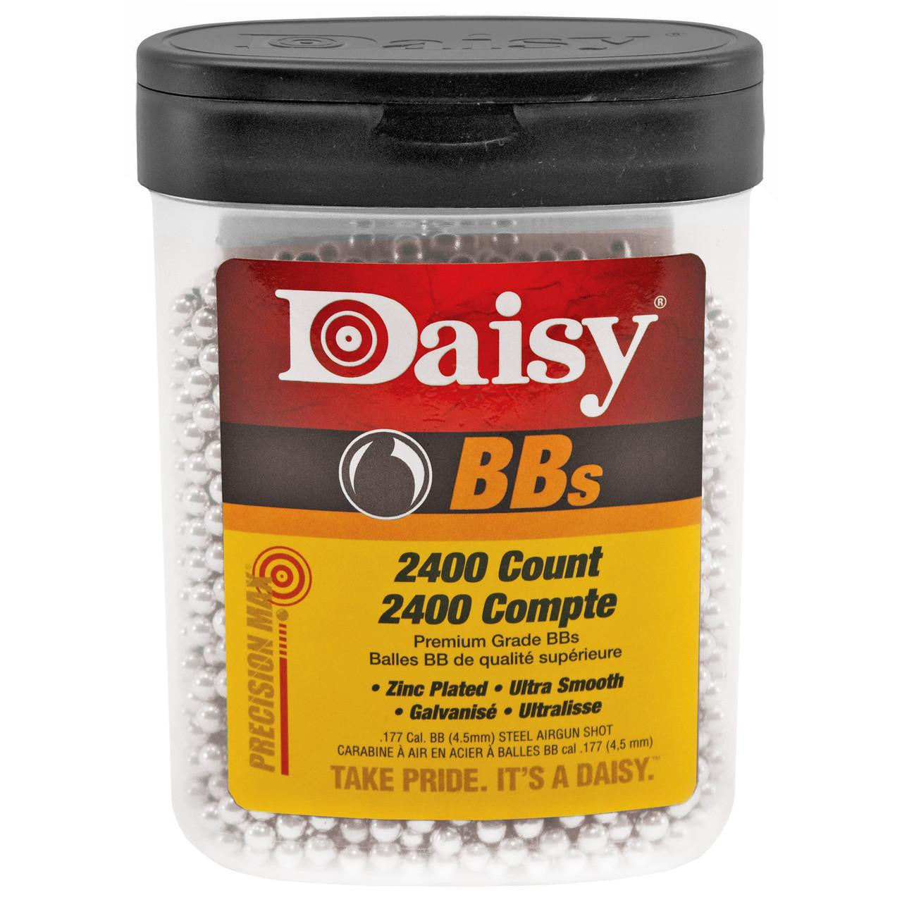 Daisy PrecisionMax .177 Caliber BBs – 2,400 Count Bottle