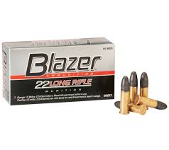 Blazer 22 Long Rifle Rimfire Ammunition - 50 Round Box
