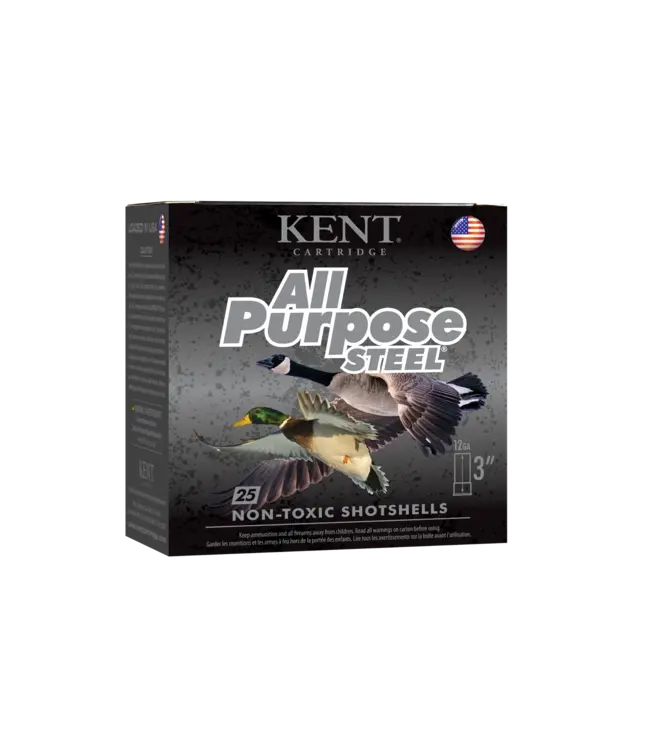 Kent All Purpose Steel 12 Gauge shotshell ammunition