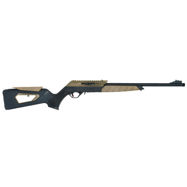 TriStar KR.22 .22 LR 18.6in FDE Black Semi-Automatic Rifle