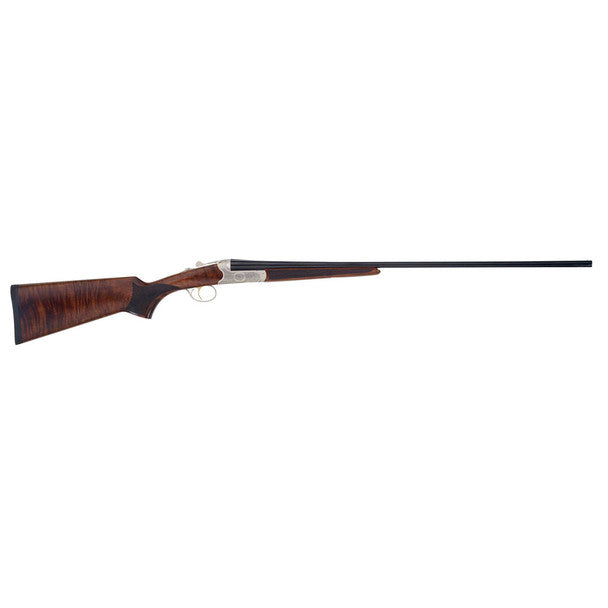 TriStar Bristol Silver 12 Gauge 3in 28in Walnut Side-by-Side Shotgun