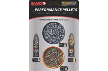 Gamo Performance .177 Cal Pellet Combo Pack, 390 Count
