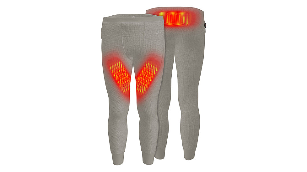 Mobile Warming 7.4V Heated Thermick Baselayer Pant - Mens - Light Gray