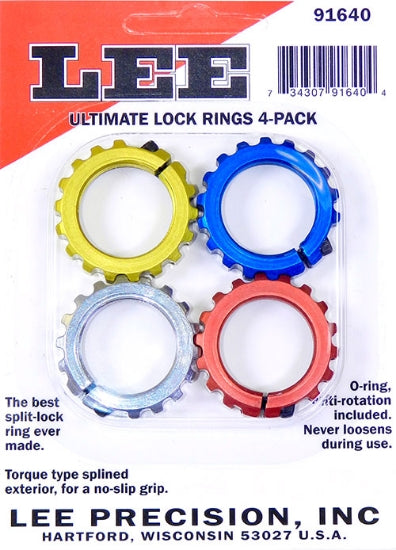 Lee Precision Ultimate Lock Rings 4 Pack product image