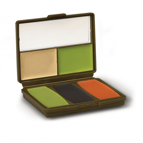 Hunters Specialties 5-Colour Military Woodland Camo-Compac Make-Up Kit