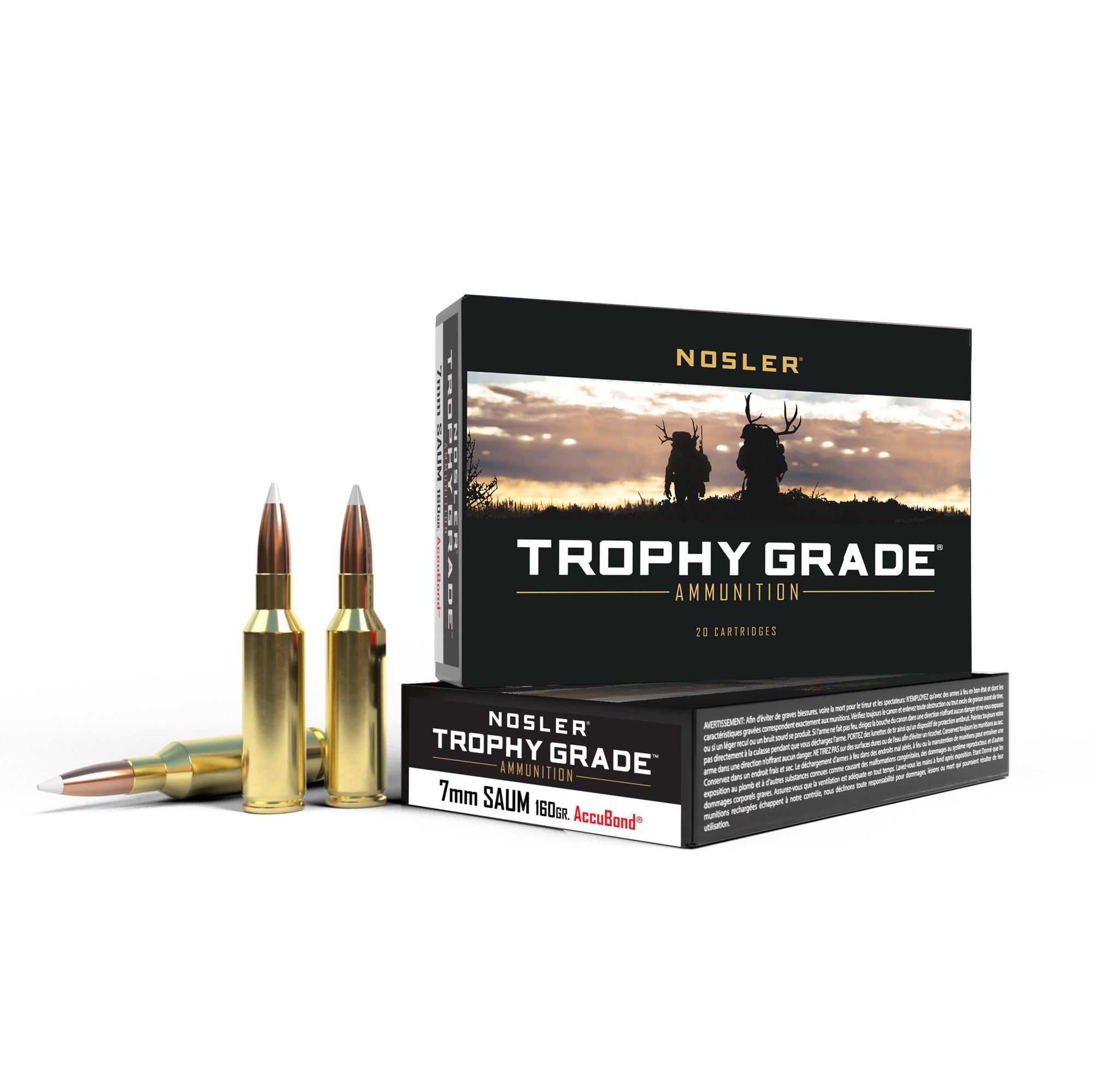 NOSLER TROPHY GRADE ACCUBOND 6.5X55 (140gr)