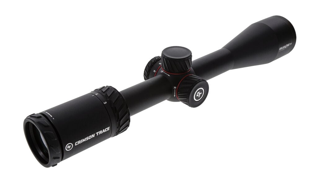 Crimson Trace Brushline Pro 3-12x42 BDC Pro Rifle Scope - black rifle scope