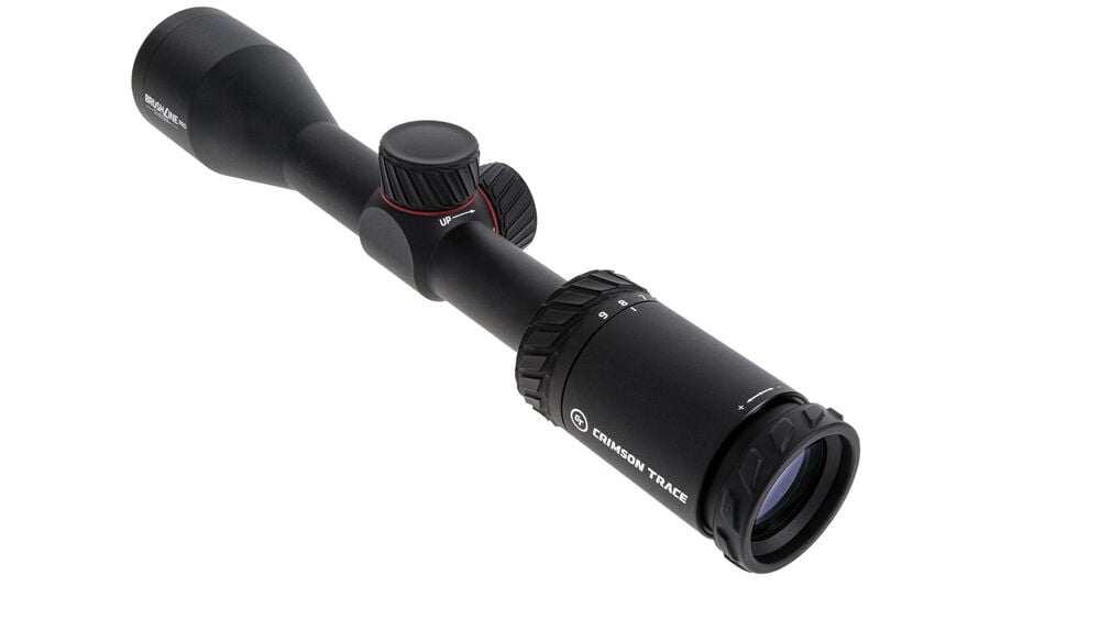 Crimson Trace Brushline Pro 3-9x40 BDC Slugger Rifle Scope - black rifle scope