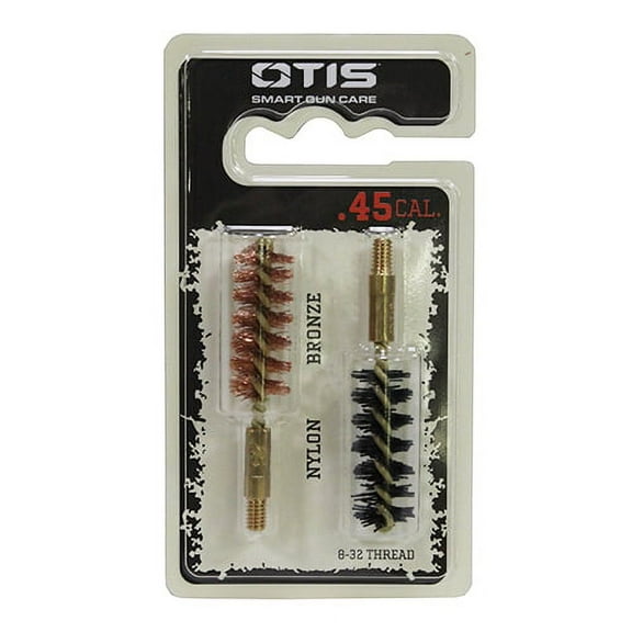 Otis .44/.45 Cal Bore Brush Combo Nylon & Bronze, 2 Pack product image