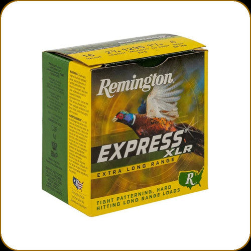 Remington SP166 16 Ga. 3.1/4/DRAM 1.1/8OZ. #6 Express Lead Ammo – R28007