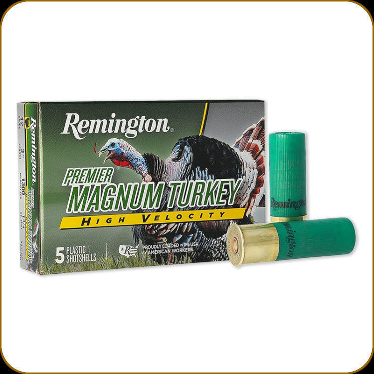Remington PHV12M5A 12GA 3" 1 3/4OZ #5 Hv Turkey Load – 28031