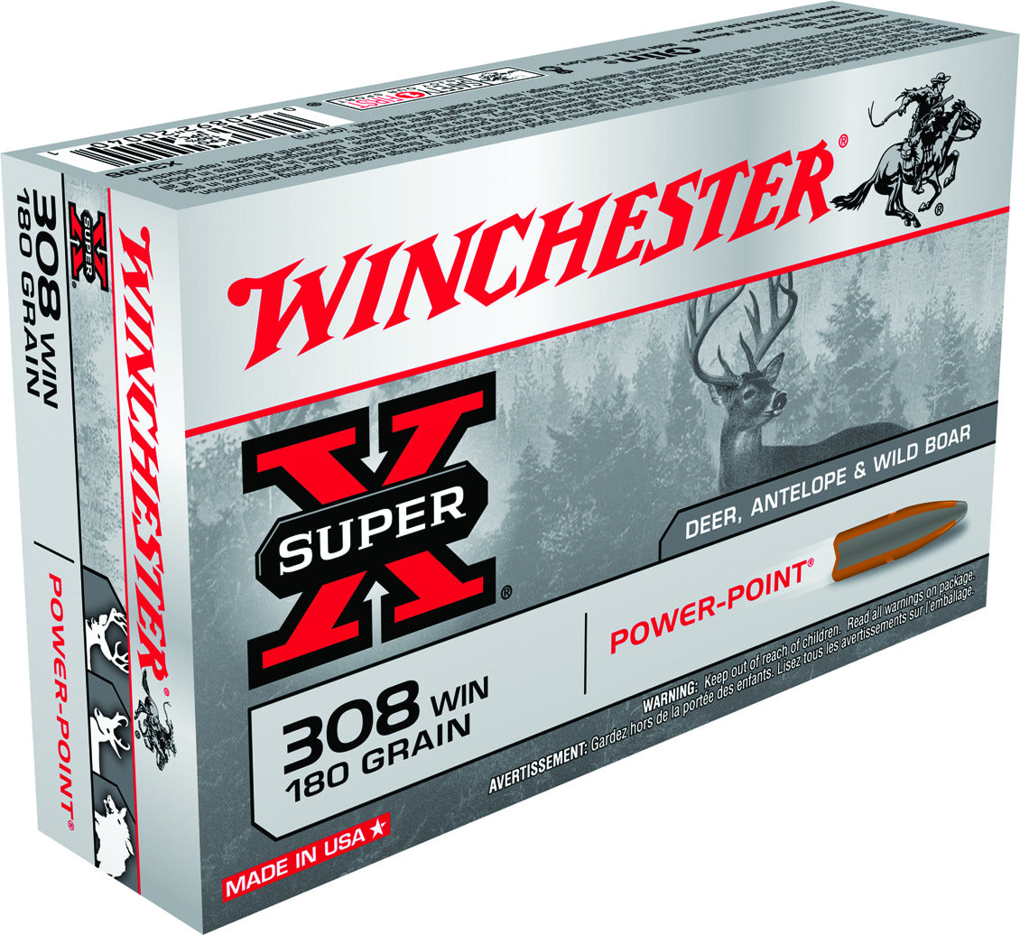 WINCHESTER SUPER X 308 WIN 180 GR