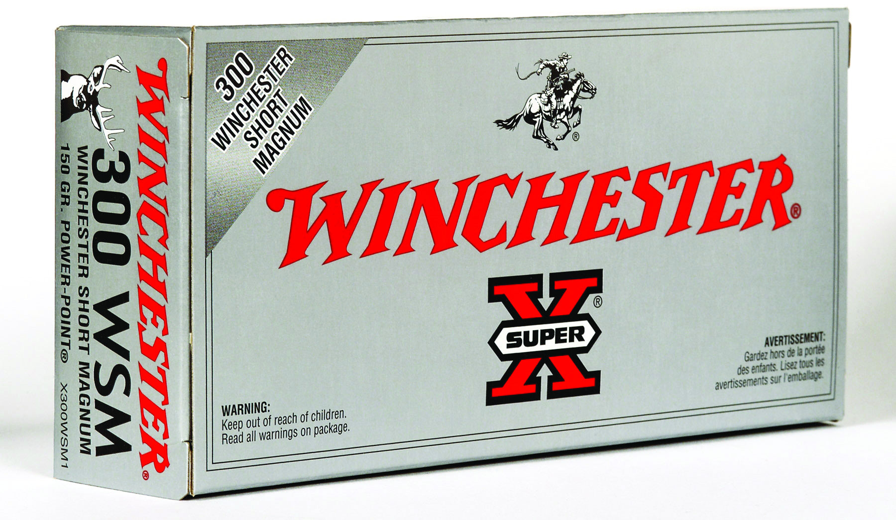 WINCHESTER SUPER X 300 WINMAG 180 GR POWER-POINT
