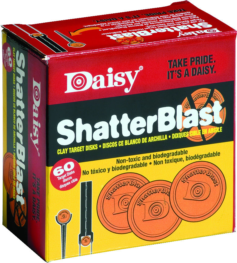 Daisy ShatterBlast Target 60 Pk