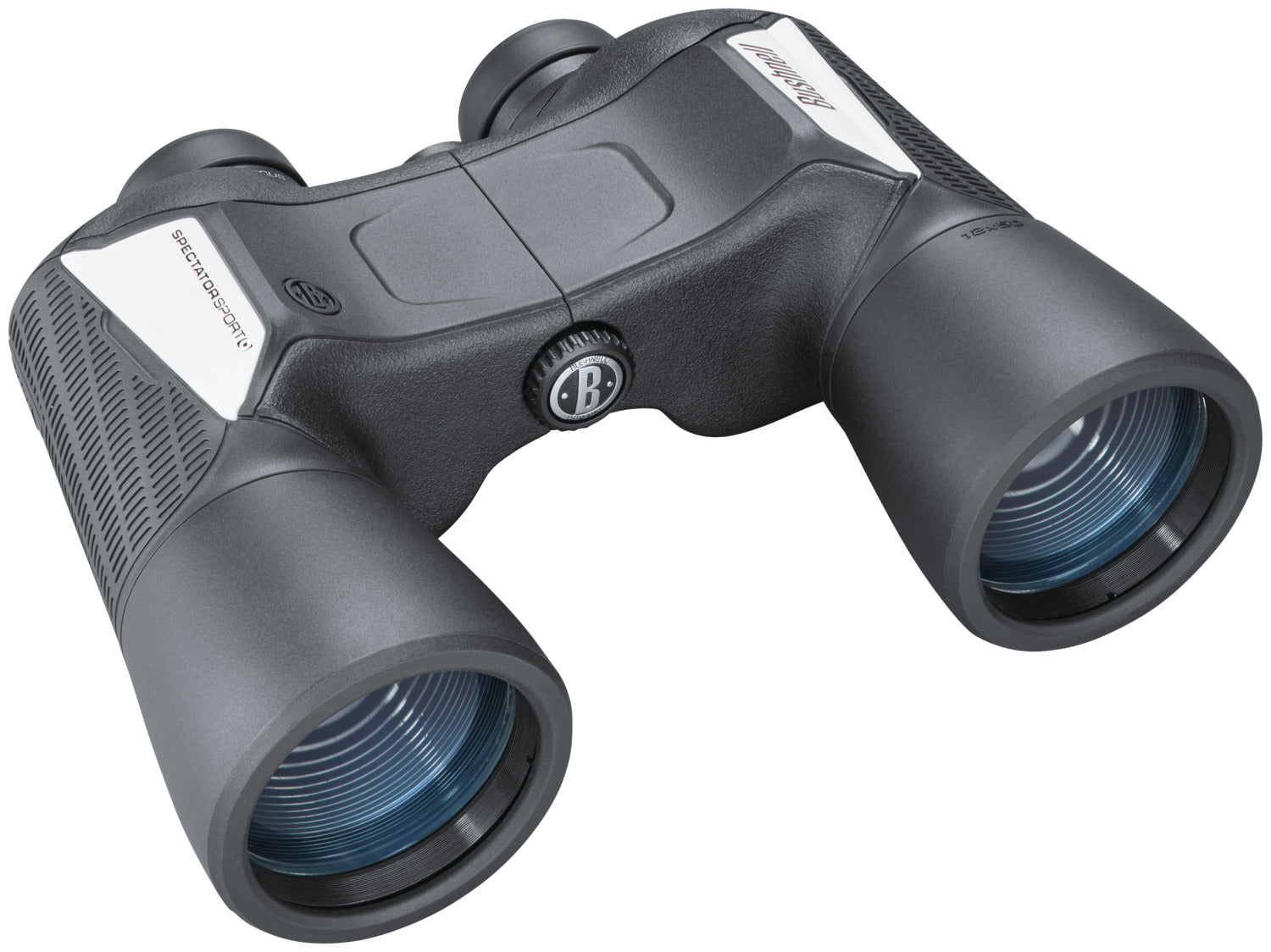 Bushnell BS11250 Spectator Sport Binoculars, 12x50mm Black Porro PermaFocus, Colored Tiles