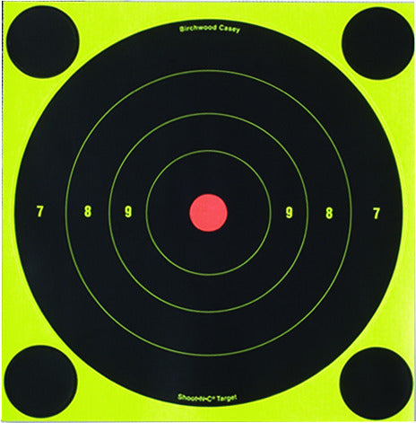 Birchwood Casey Shoot-N-C Target 8 Round Bullseye 30/Pack
