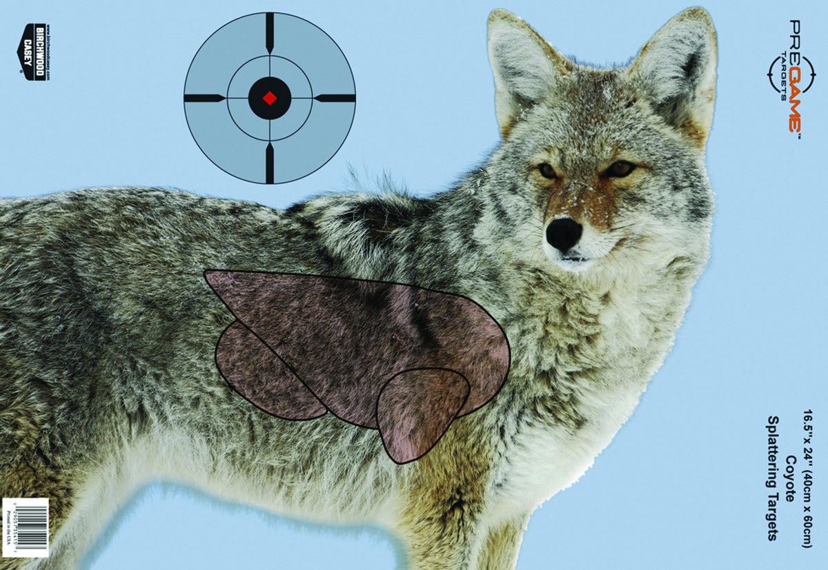 Birchwood Casey 3-Pack Pregame 16.5"x24" Coyote Target