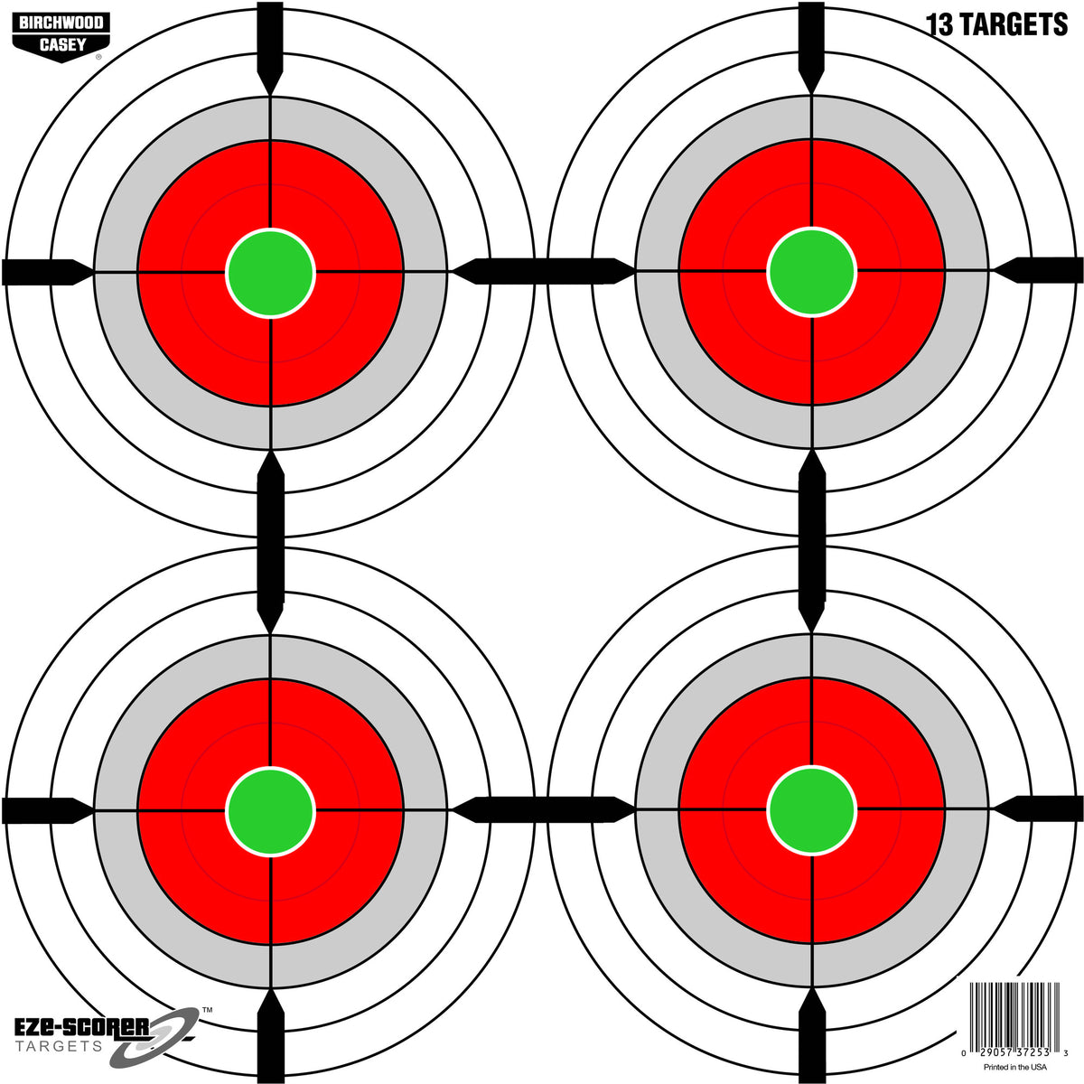 EZ-Scorer 12X18 Bad Guy Targets